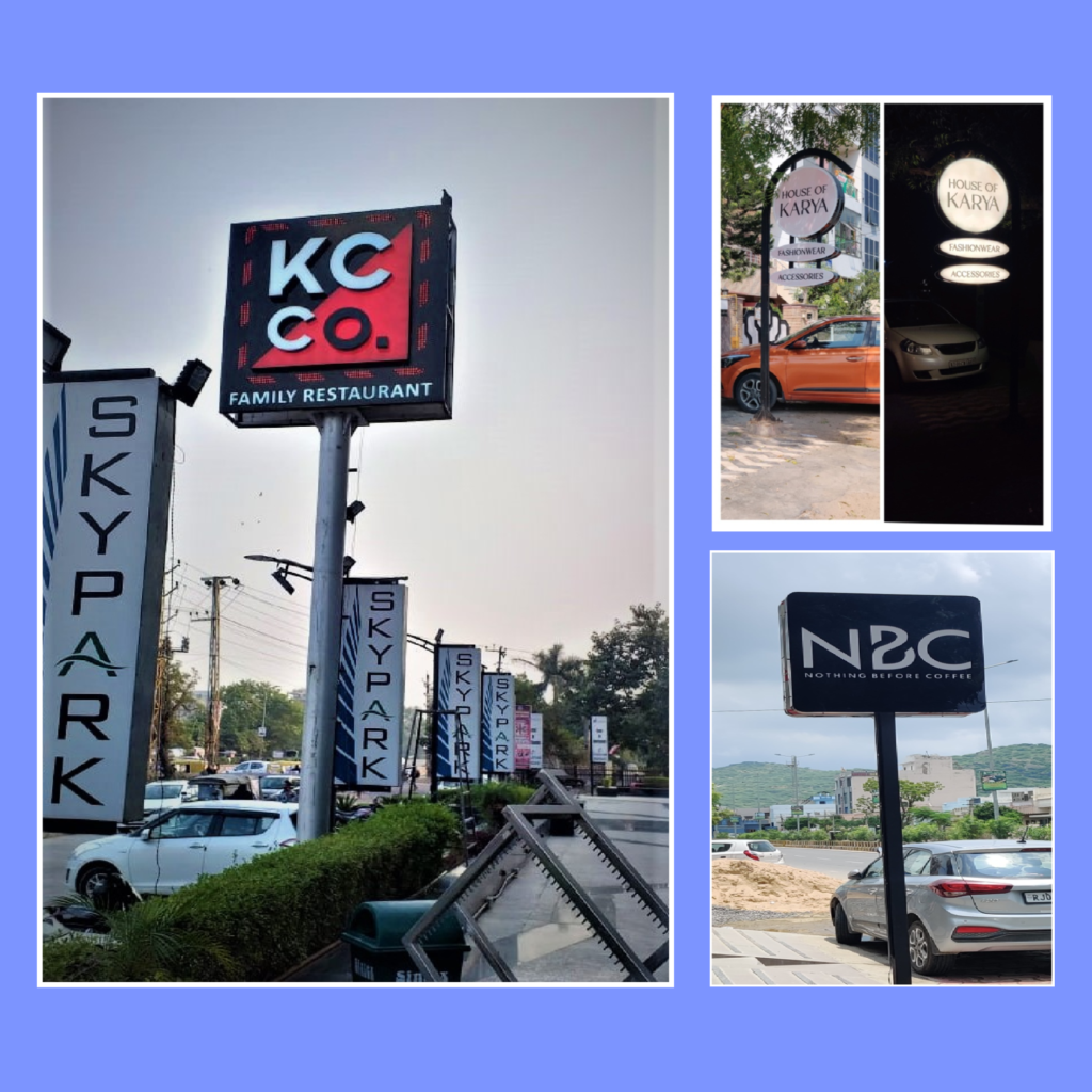 Unipole Signage